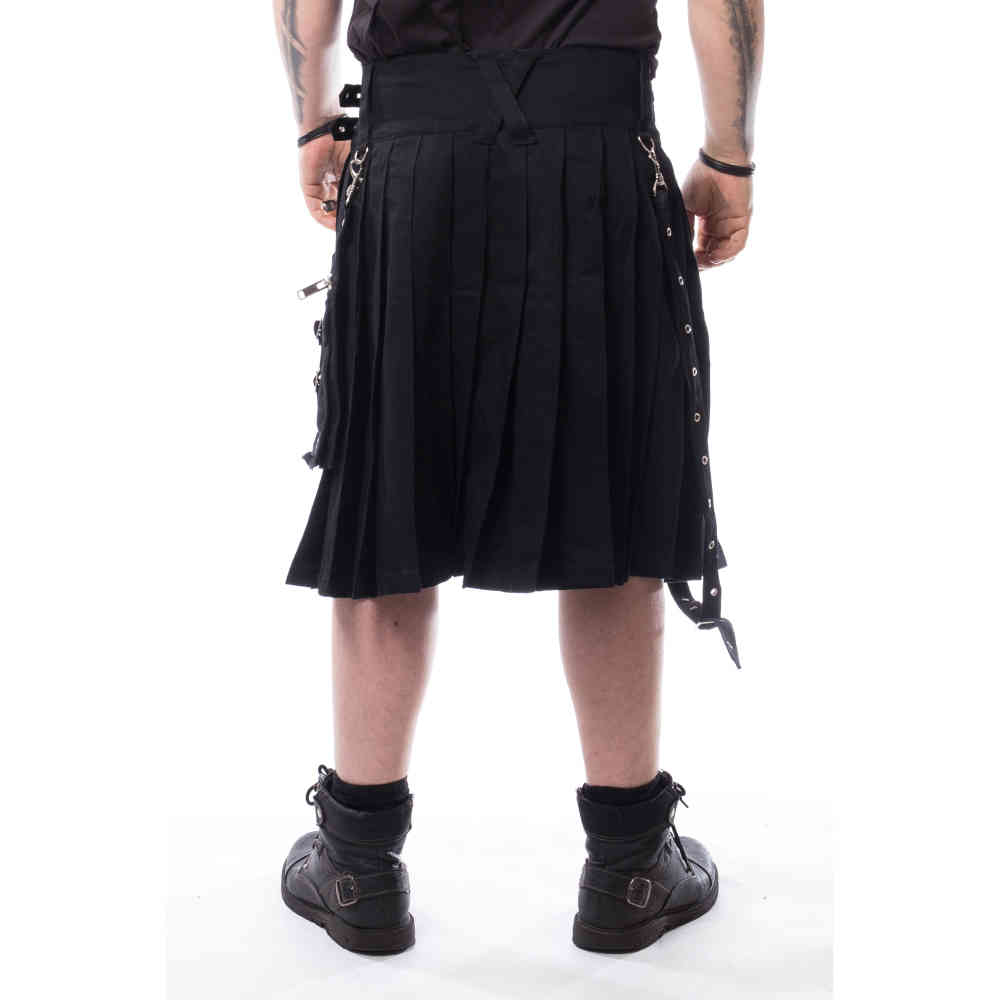 Chemical Black - CALLE Kilt - Schwarz